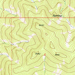 United States Geological Survey Pine Grove Reservoir, UT (1971, 24000-Scale) digital map