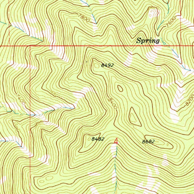 United States Geological Survey Pine Grove Reservoir, UT (1971, 24000-Scale) digital map