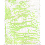 United States Geological Survey Pine Grove Ridge, WY (1969, 24000-Scale) digital map