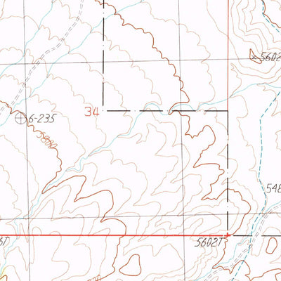 United States Geological Survey Pine Grove Spring, NV (1988, 24000-Scale) digital map