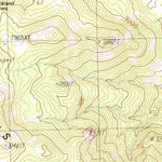 United States Geological Survey Pine Grove Spring, NV (1988, 24000-Scale) digital map