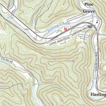 United States Geological Survey Pine Grove, WV (2023, 24000-Scale) digital map