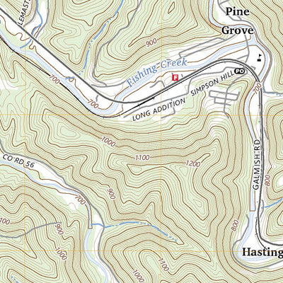 United States Geological Survey Pine Grove, WV (2023, 24000-Scale) digital map