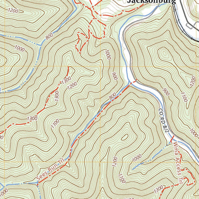 United States Geological Survey Pine Grove, WV (2023, 24000-Scale) digital map