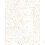 United States Geological Survey Pine Gulch, WY (1972, 24000-Scale) digital map