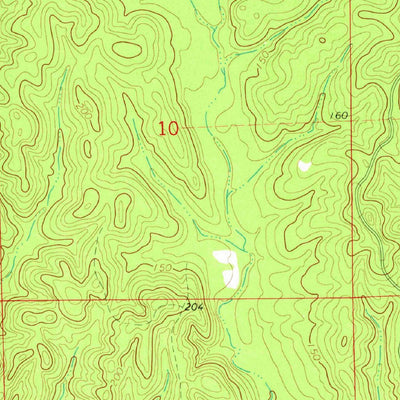 United States Geological Survey Pine Hill, AL (1973, 24000-Scale) digital map