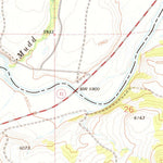 United States Geological Survey Pine Hill, MT (1962, 24000-Scale) digital map