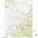 United States Geological Survey Pine Hill, MT (1997, 24000-Scale) digital map