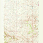 United States Geological Survey Pine Hill, WY (1961, 24000-Scale) digital map