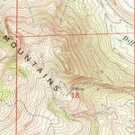 United States Geological Survey Pine Hill, WY (1961, 24000-Scale) digital map