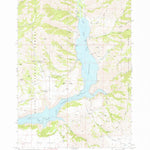 United States Geological Survey Pine, ID (1973, 24000-Scale) digital map