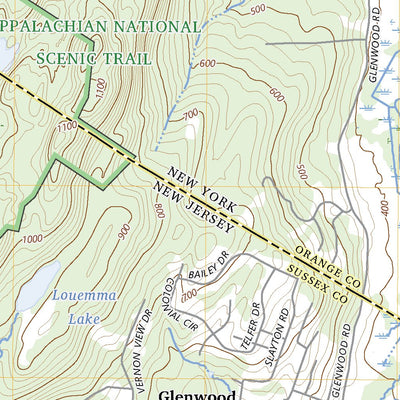 United States Geological Survey Pine Island, NY (2023, 24000-Scale) digital map
