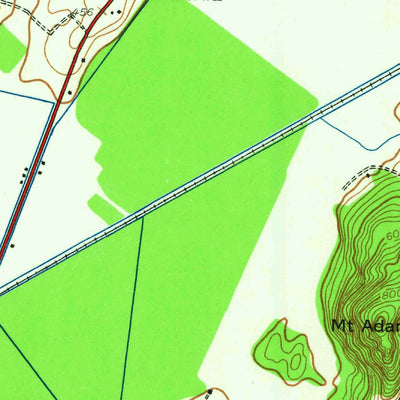 United States Geological Survey Pine Island, NY-NJ (1942, 24000-Scale) digital map