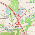 United States Geological Survey Pine Island, WI (1975, 24000-Scale) digital map