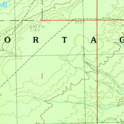 United States Geological Survey Pine Lake, MI (1984, 24000-Scale) digital map