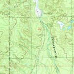 United States Geological Survey Pine Lake, MI (1984, 24000-Scale) digital map
