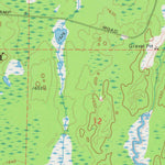 United States Geological Survey Pine Lake, WI-MI (1973, 24000-Scale) digital map