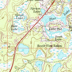 United States Geological Survey Pine Lakes, FL (1962, 24000-Scale) digital map