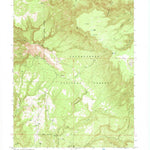United States Geological Survey Pine Mountain, CO (1960, 24000-Scale) digital map