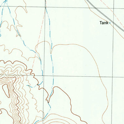 United States Geological Survey Pine Mountain East, TX (1983, 24000-Scale) digital map