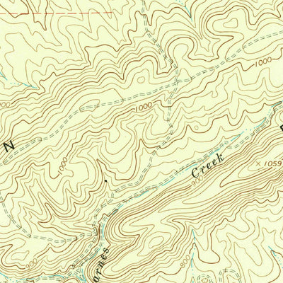 United States Geological Survey Pine Mountain SW, GA (1964, 24000-Scale) digital map