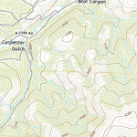 United States Geological Survey Pine Mountain, WA (2020, 24000-Scale) digital map