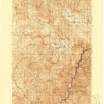 United States Geological Survey Pine, OR-ID (1915, 125000-Scale) digital map