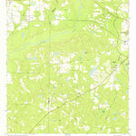United States Geological Survey Pine Park, GA (1974, 24000-Scale) digital map