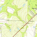United States Geological Survey Pine Park, GA (1974, 24000-Scale) digital map