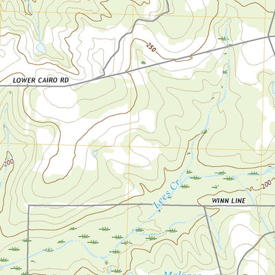 United States Geological Survey Pine Park, GA (2020, 24000-Scale) digital map