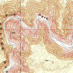 United States Geological Survey Pine Park, UT-NV (1972, 24000-Scale) digital map