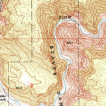 United States Geological Survey Pine Park, UT-NV (2002, 24000-Scale) digital map