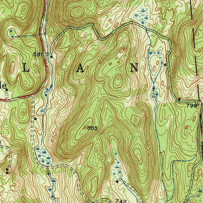 United States Geological Survey Pine Plains, NY (1948, 24000-Scale) digital map