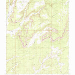 United States Geological Survey Pine Point, UT (1987, 24000-Scale) digital map