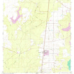 United States Geological Survey Pine Prairie, LA (1967, 24000-Scale) digital map