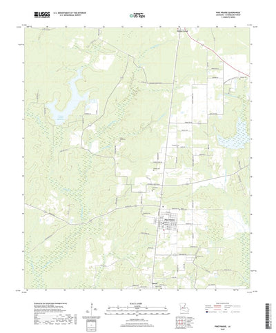 United States Geological Survey Pine Prairie, LA (2020, 24000-Scale) digital map