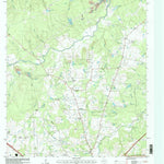 United States Geological Survey Pine Prairie, TX (1997, 24000-Scale) digital map