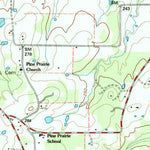 United States Geological Survey Pine Prairie, TX (1997, 24000-Scale) digital map