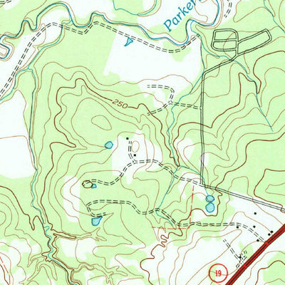 United States Geological Survey Pine Prairie, TX (1997, 24000-Scale) digital map