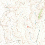 United States Geological Survey Pine Ridge, CO (1969, 24000-Scale) digital map