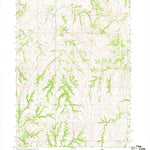 United States Geological Survey Pine Ridge NE, SD (1967, 24000-Scale) digital map