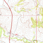 United States Geological Survey Pine Ridge, SD (1967, 24000-Scale) digital map