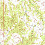 United States Geological Survey Pine Ridge, SD (1967, 24000-Scale) digital map