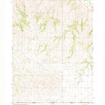 United States Geological Survey Pine Ridge SW, SD (1967, 24000-Scale) digital map
