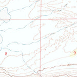 United States Geological Survey Pine Ridge, WY (1971, 24000-Scale) digital map