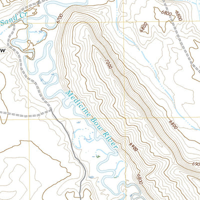 United States Geological Survey Pine Ridge, WY (2021, 24000-Scale) digital map