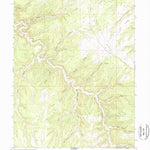 United States Geological Survey Pine Spring Canyon, UT (1966, 24000-Scale) digital map