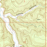 United States Geological Survey Pine Spring Canyon, UT (1966, 24000-Scale) digital map