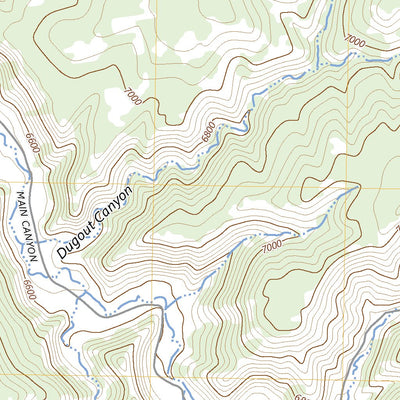 United States Geological Survey Pine Spring Canyon, UT (2023, 24000-Scale) digital map