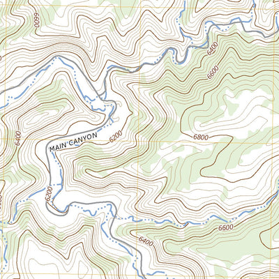 United States Geological Survey Pine Spring Canyon, UT (2023, 24000-Scale) digital map